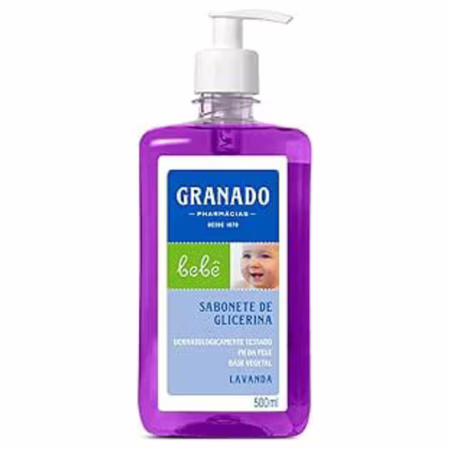 Granado Sabonete Líquido Bebê, Lavanda, 500ml