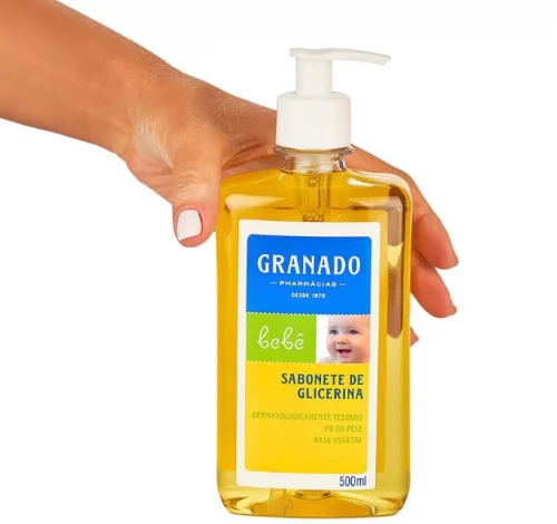 Granado Sabonete Líquido Bebê, Tradicional, 500ml