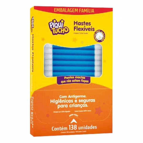HASTES FLEXIVEIS PIQUITUCHO CARTUCHO 138 UNIDADES CX24