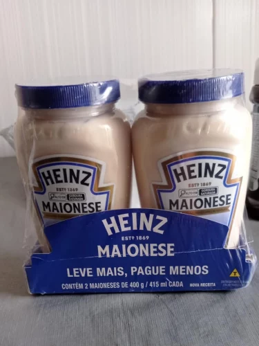 Heinz Pack Maionese Tradicional, 400G - 2 unidades