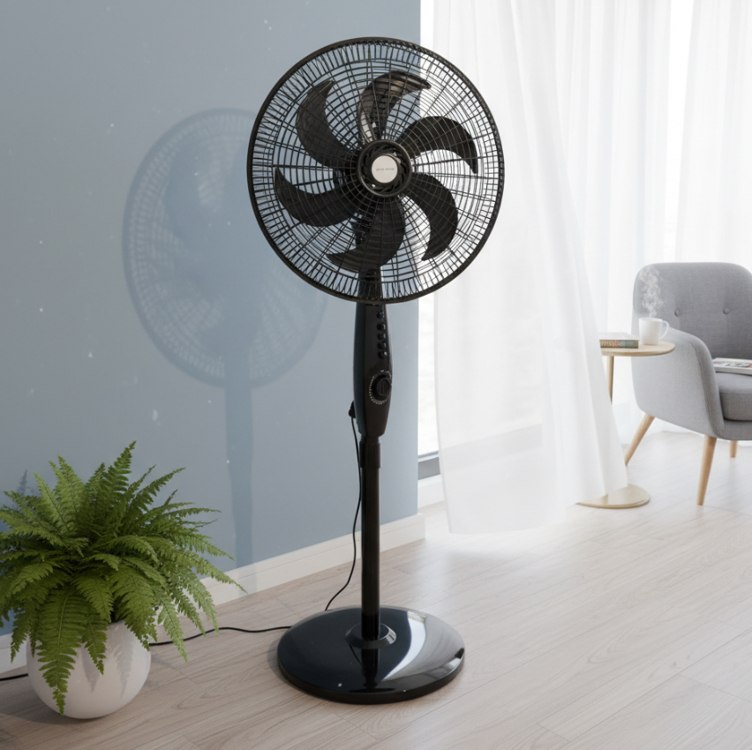 HEPTA WORLD Ventilador de Coluna 110V/220V, Resfriamento, Silencioso, Design Slim para Casa/Escritório (101, 110V)