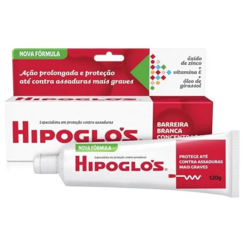 HIPOGLÓS Creme Preventivo De Assaduras, 120g