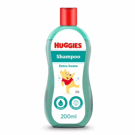 Huggies Extra Suave - Shampoo e Condicionador Infantil, 200ml