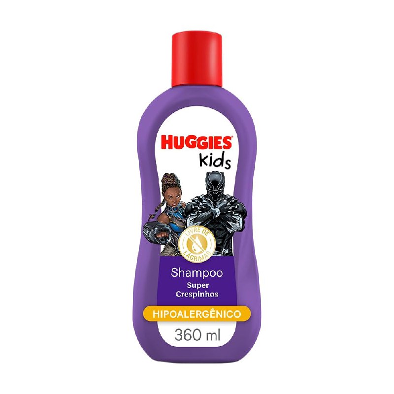 Huggies Super Crespinhos Pantera Negra 360ml