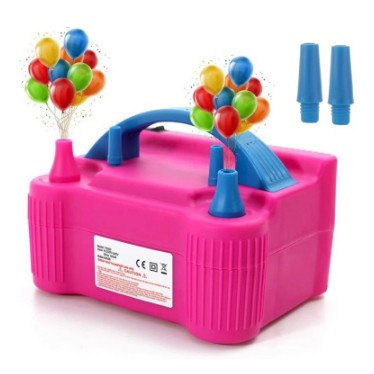 Inflador Elétrico de Balões Bexigas 110v/220v Festa Ornamentação Bomba de Encher Bola de Festas