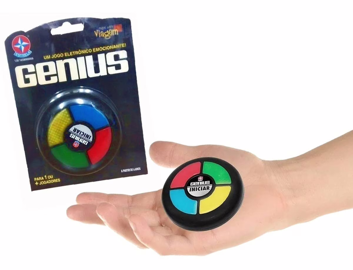Jogo Genius para Viagem, Versão de Bolso, Estrela