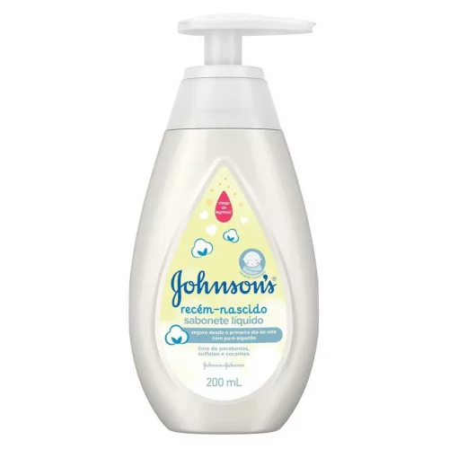 Johnson's Baby Sabonete Líquido Recém Nascido, 200ml Johnson's Baby Sabonete Líquido Recém Nascido, 200ml