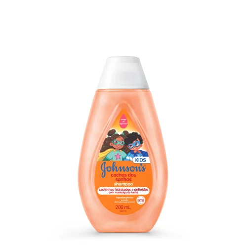 Johnson's Baby Shampoo Infantil Para Cabelos Cacheados Cachos Dos Sonhos
