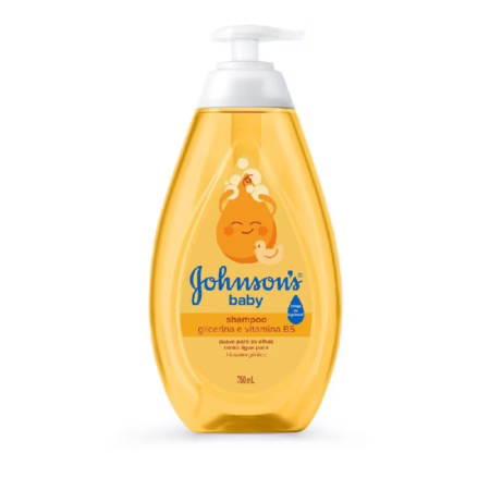 Johnson's Baby Shampoo Para Bebê De Glicerina, 750ml (Frasco grandão)