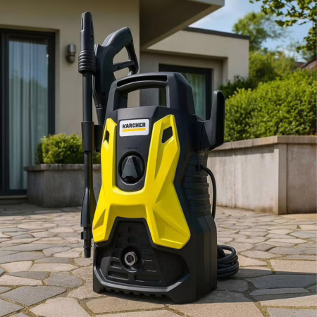 Kärcher Lavadora de Alta pressão Prática Black 1500 PSI/Libras 1400W 300L/h com Aplicador de Detergente e Lança Regulável 127V