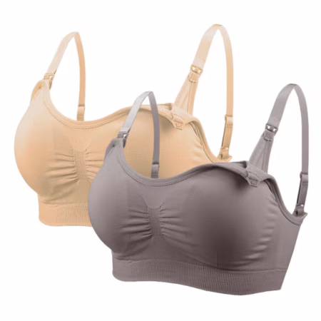 Kit 2 Sutiã Amamentação Reforçado Gestante Pós Parto Mãe
