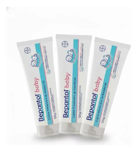 Kit 3 Pomada Assadura Bepantol Baby 120g