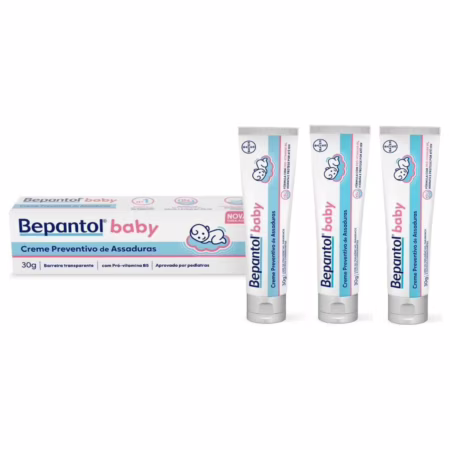 Kit 3 Pomada Assadura Bepantol Baby 30g