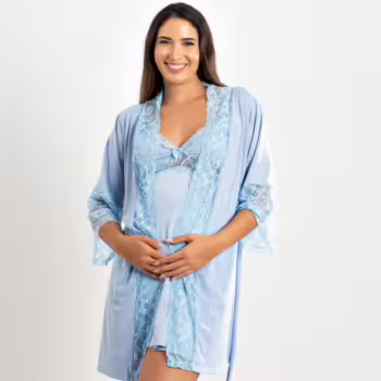 Kit Camisola Amamentação Com Click