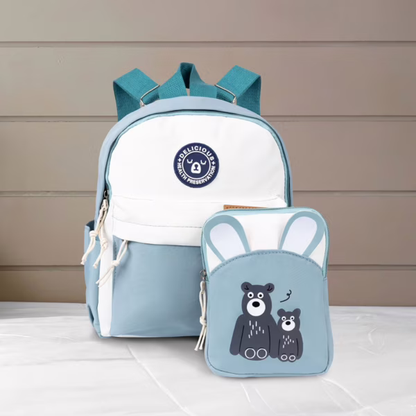 Kit Mochila Infantil Escolar Com Estampa