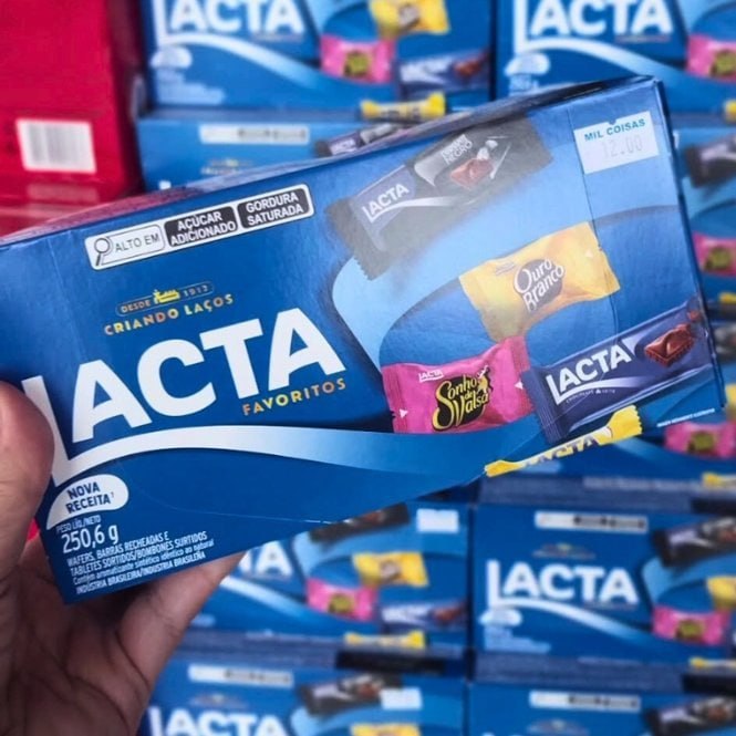Lacta Favoritos - Caixa de variedades chocolates 250,6g