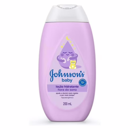 Loção Hidratante Relaxante Para Uso Diário Johnson's Baby Hora Do Sono, 200mL