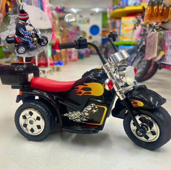 Mini Moto Motocicleta Infantil Som Luz Bateria 6v E Retrovisor - Brinq Kids