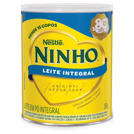 Ninho Leite em Pó, Integral, 380g