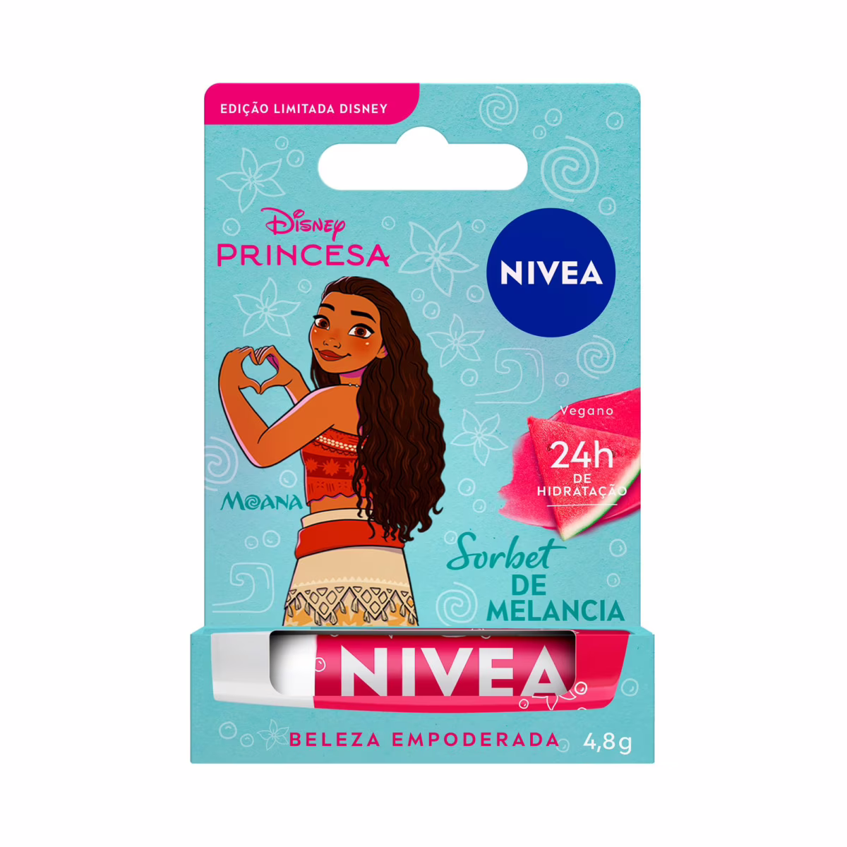 NIVEA Hidratante Labial Disney® Princesa 4,8g