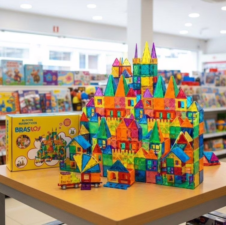 🏰 O BRINQUEDO QUE ESTIMULA O GÊNIO NO SEU FILHO! 🧠✨