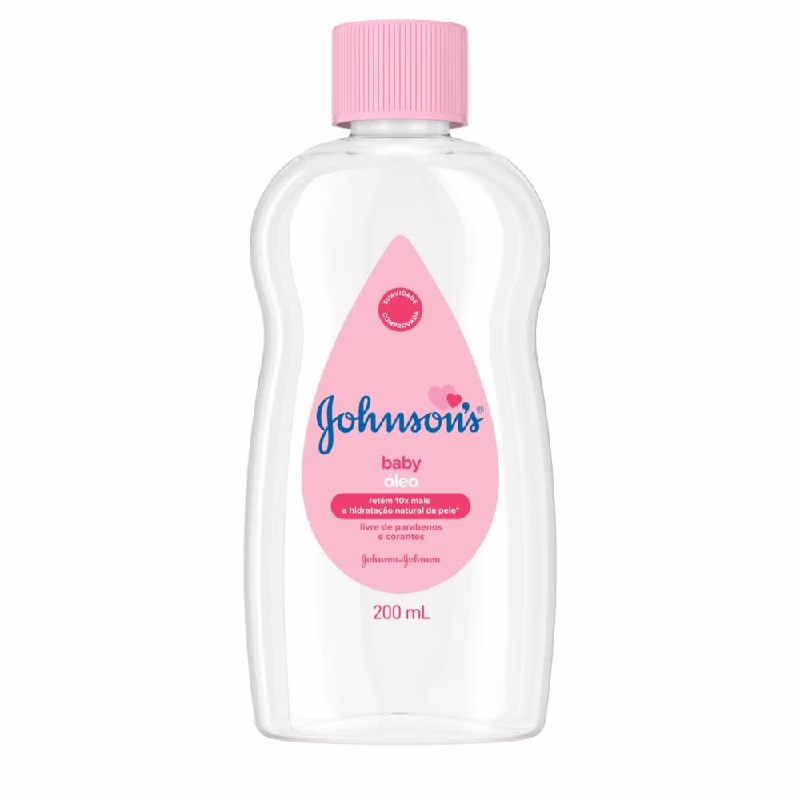 Óleo Hidratante Johnson's Baby 200ml