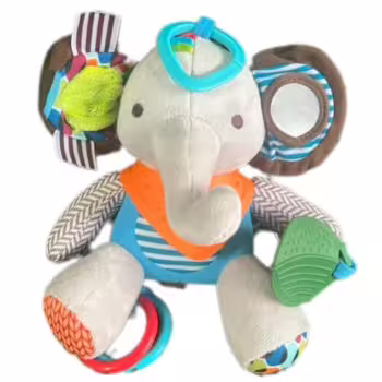 Pelúcia Sensorial infantil Conforto de bebê (Elefante)