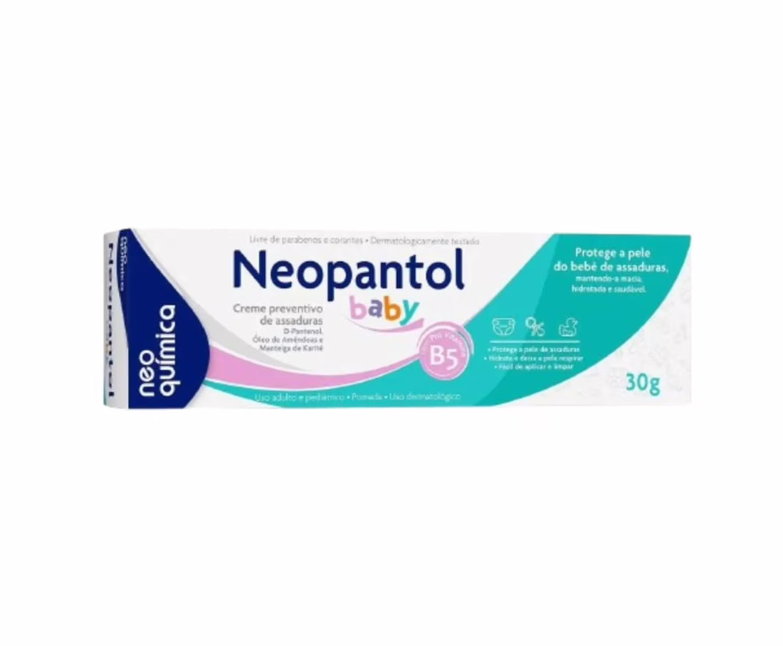 Pomada para Assadura Neopantol Baby com Pró-Vitamina B5 Sem Fragrância 30g