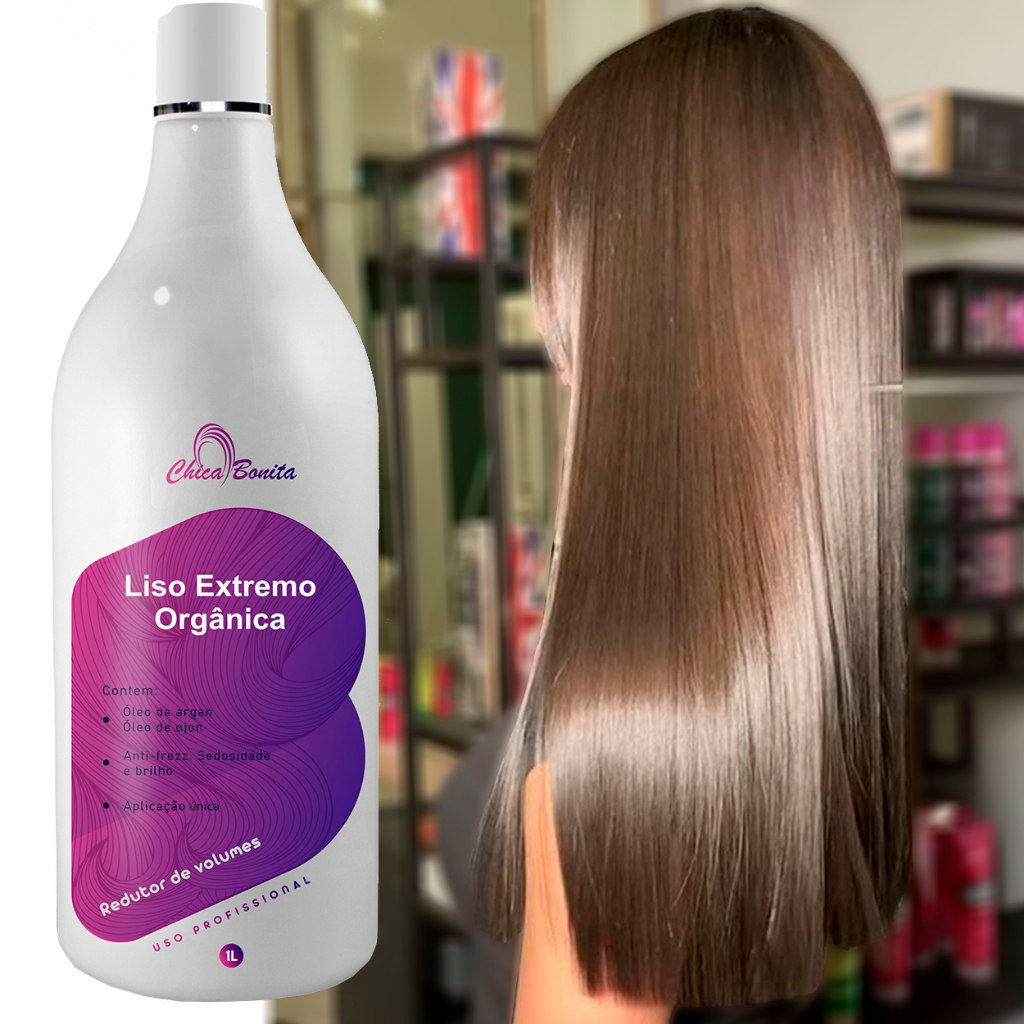> 🛍️ Progressiva Sem formol Orgânica Profissional 1 Litro