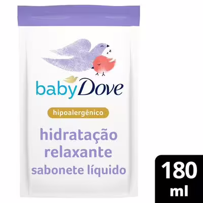 Refil Sabonete Líquido Baby Dove 180ml