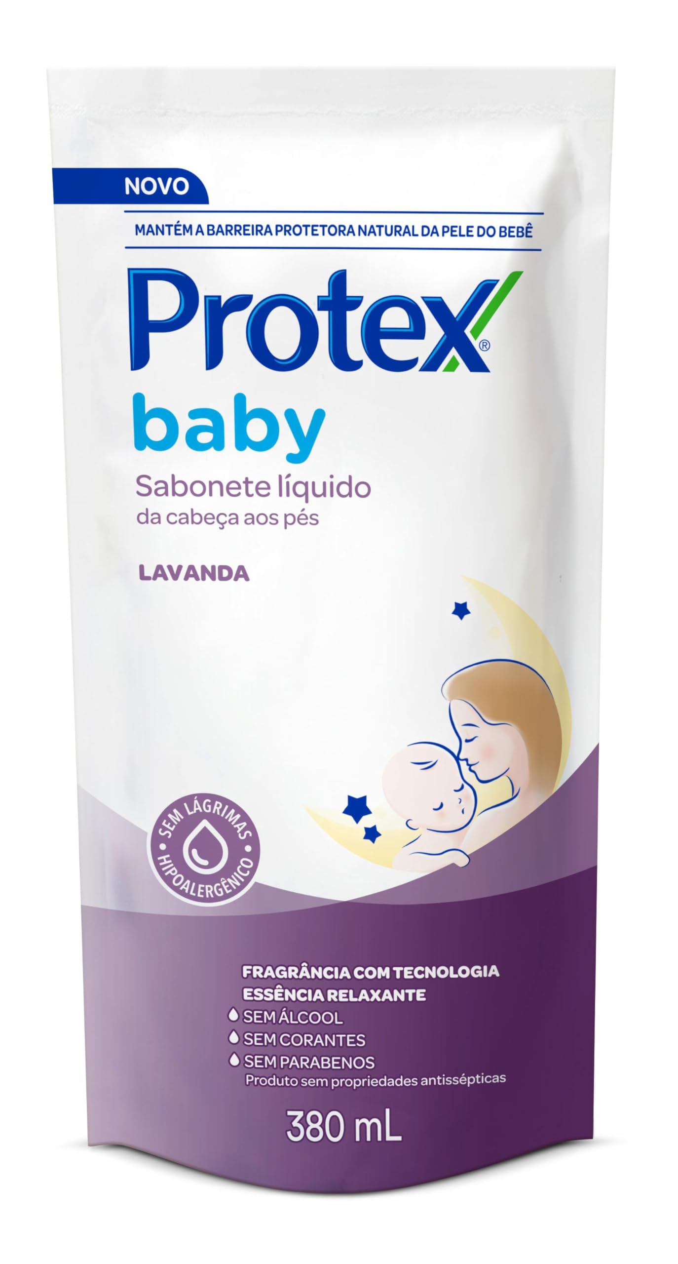 SABONETE PROTEX BABY LAVANDA REFIL 380ml