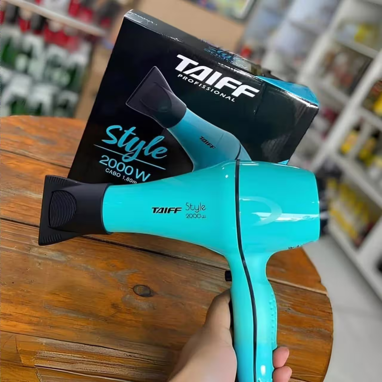 Secador De Cabelos Style Azul Tiffany 2000w Taiff 127V Secador De Cabelos Style Azul Tiffany 2000w Taiff 127V