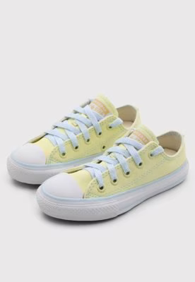 Tênis Infantil Converse Chuck Taylor All Star, Amarelo - Tam 26 ao 32