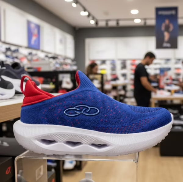 Tênis Infantil Olympikus Pixel - Azul+Vermelho Tênis Infantil Olympikus Pixel - Azul+Vermelho