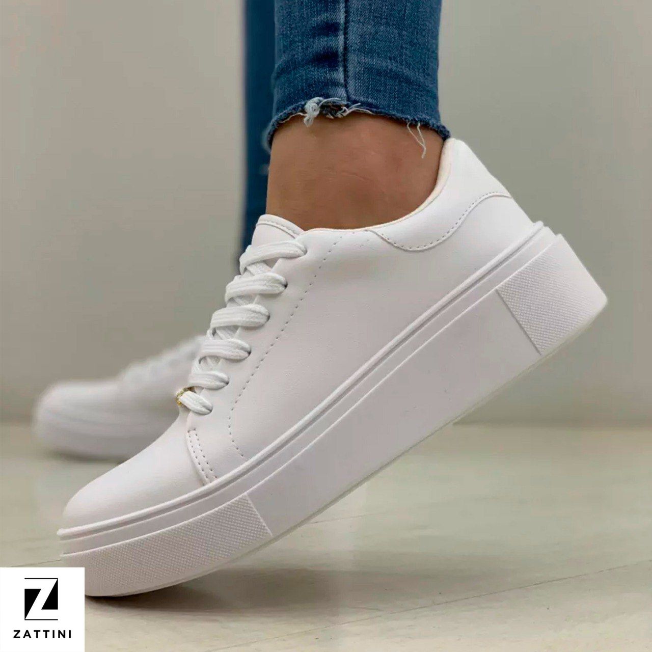 ▪ Tênis VIZZANO Flatform Liso Feminino (34 ao 38) ▪ Tênis VIZZANO Flatform Liso Feminino (34 ao 38)