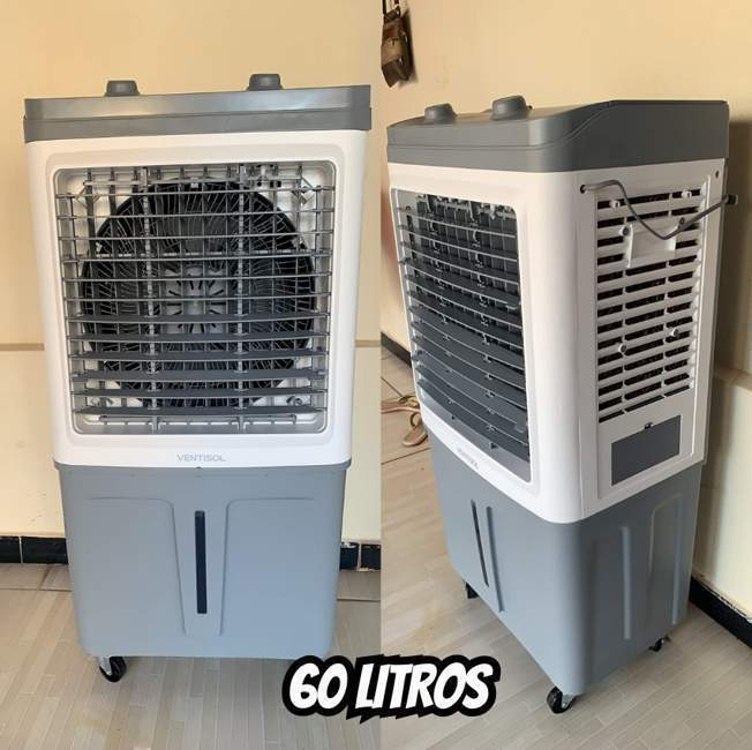 •⁠  Ventisol Climatizador Clin60 Pro-02 Br/cz 60 L 150w 220v Nac, Modelo: 14205, Cor: Cinza