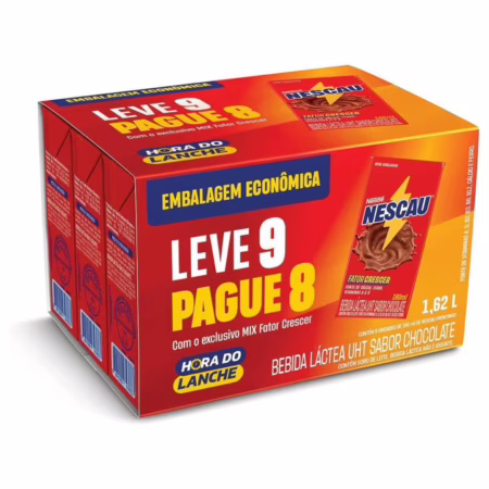 Bebida Láctea Nescau Prontinho 9x180ml