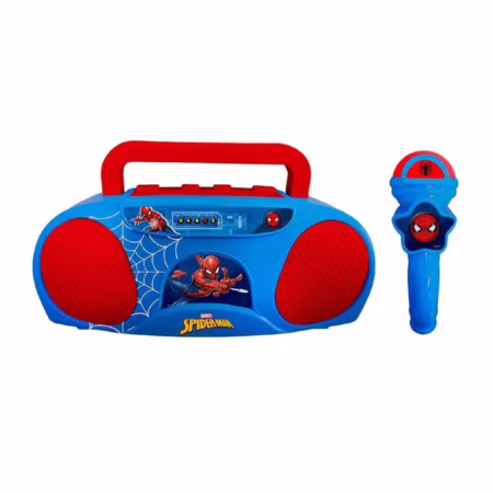 Candide, Karaokê Temático, Infantil, HomemAranha, Boombox Com Microfone