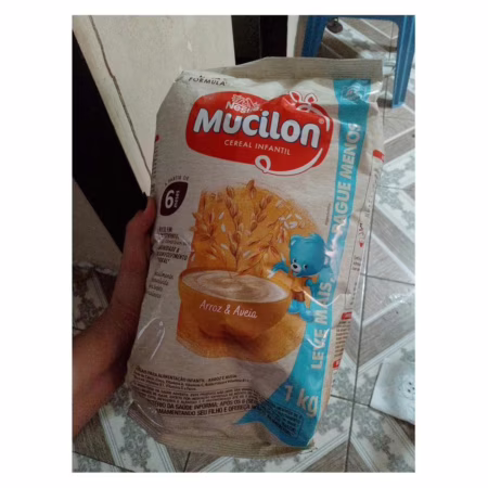 Cereal Infantil Mucilon Arroz e Aveia, 1kg
