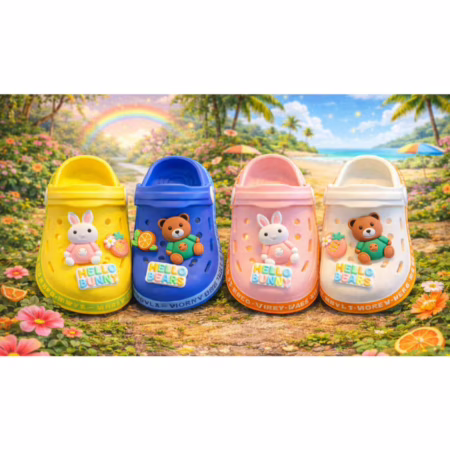 🛍️Chinelos Fofinhos De Bebê Cartoon Summer Girl Boy Sandálias De Sola Macia - B1