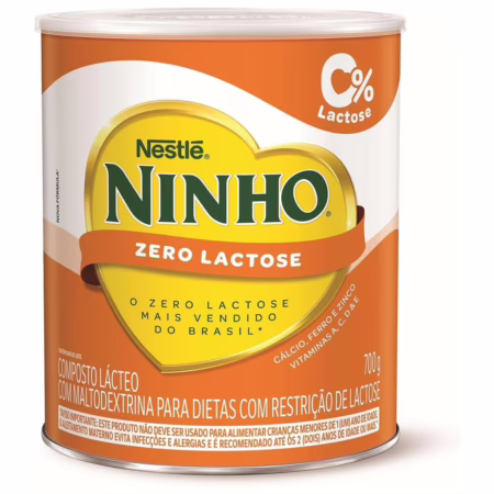Composto Lácteo Ninho Fort+ Zero Lactose 700g