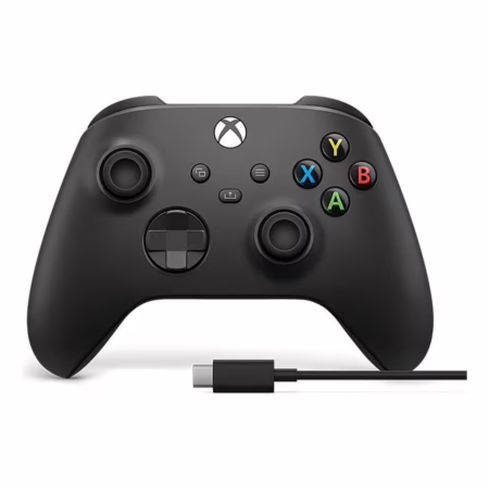 🛍️Controle Joystick Sem Fio Microsoft Xbox Carbon Black Preto