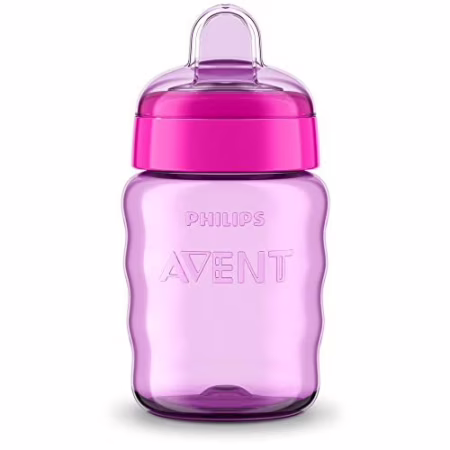 🛍️Copo Easy Sip c/Bico de Silicone 260ml Philips Avent - SCF553/03