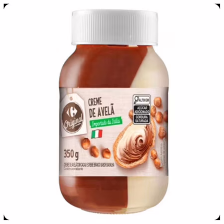 Creme de Avelã com Chocolate Duo 350g Carrefour