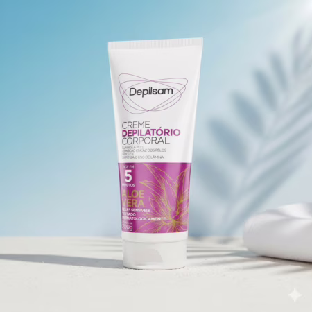 💎 Creme Depilatório Corporal Depilsam Aloe Vera 200G