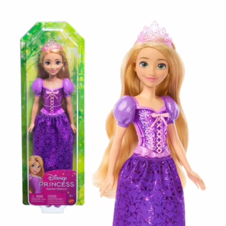 Disney Princesa Boneca Rapunzel para crianças a partir de 3 anos