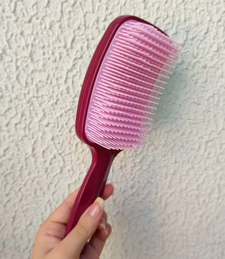 Escova de Cabelo Raquete Flex Desembaraçadora Mágica Finalização