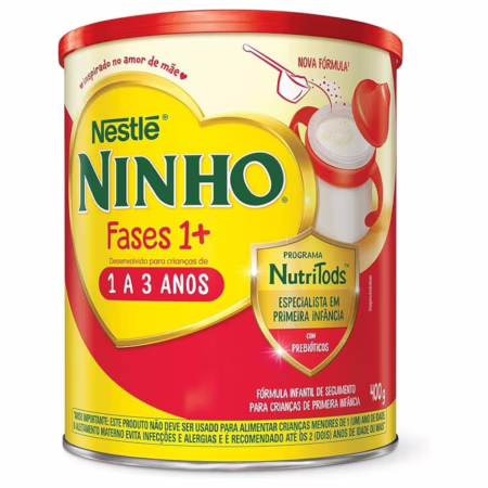 Fórmula Infantil de Primeira Infância Ninho Fases 1+ 400g