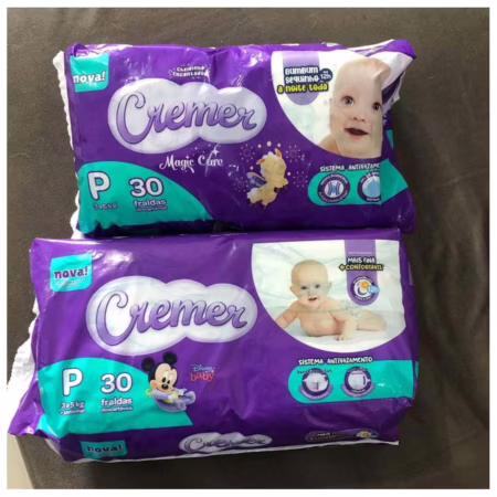 Fralda Cremer Magic Care P com 30