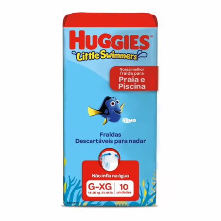 Fralda Huggies Little Swimmers G/XG 10 Un